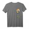 Cute Pocket Shiba Inu Shirt Earth Day Geschenk - Umweltfreundliches T-Shirt für Tier- und Naturliebhaber, Nachhaltigkeit & Klimaschutz