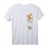 Cute Pocket Shiba Inu Shirt Earth Day Geschenk - Umweltfreundliches T-Shirt für Tier- und Naturliebhaber, Nachhaltigkeit & Klimaschutz