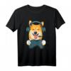 Shiba Inu Gamer Hund PC Gamer Gaming Zocker T-Shirt - Lustiges Geschenk für Zocker und Hundeliebhaber
