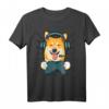 Shiba Inu Gamer Hund PC Gamer Gaming Zocker T-Shirt - Lustiges Geschenk für Zocker und Hundeliebhaber
