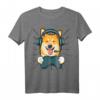 Shiba Inu Gamer Hund PC Gamer Gaming Zocker T-Shirt - Lustiges Geschenk für Zocker und Hundeliebhaber