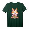 Niedliches Shiba Inu Anime T-Shirt mit Ramen-Nudeln - Perfekt für Otaku Fans & Hundeliebhaber