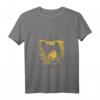 Damen Shiba Inu Hunde T-Shirt mit Japan Kanji Silhouette - Treuesymbol für Hunde- und Japan-Fans