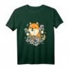 Kawaii Shiba Inu T-Shirt mit Sakura und Kirschblüte - Perfekt für Anime- und Manga-Fans, Otaku & Japan-Liebhaber