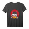 Shiba Inu Sushi Anime Otaku Hund Black Tan T-Shirt – Kawaii Design für Sushi Fans & Shiba Inu Liebhaber