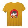 Shiba Inu Sushi Anime Otaku Hund Black Tan T-Shirt – Kawaii Design für Sushi Fans & Shiba Inu Liebhaber