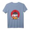 Shiba Inu Sushi Anime Otaku Hund Black Tan T-Shirt – Kawaii Design für Sushi Fans & Shiba Inu Liebhaber