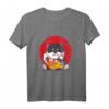 Shiba Inu Sushi Anime Otaku Hund Black Tan T-Shirt – Kawaii Design für Sushi Fans & Shiba Inu Liebhaber