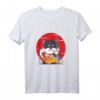 Shiba Inu Sushi Anime Otaku Hund Black Tan T-Shirt – Kawaii Design für Sushi Fans & Shiba Inu Liebhaber