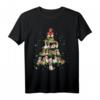HapFrog T-Shirt mit Shih Tzu Weihnachtsbaum - Lustiges Hundemotiv für Weihnachtsliebhaber
