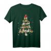 HapFrog T-Shirt mit Shih Tzu Weihnachtsbaum - Lustiges Hundemotiv für Weihnachtsliebhaber