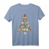 HapFrog T-Shirt mit Shih Tzu Weihnachtsbaum - Lustiges Hundemotiv für Weihnachtsliebhaber