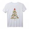 HapFrog T-Shirt mit Shih Tzu Weihnachtsbaum - Lustiges Hundemotiv für Weihnachtsliebhaber