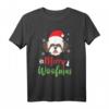 Weihnachtshund Shih Tzu Frohe Woofmas Geschenk T-Shirt – Perfektes Tierliebhaber Weihnachts- und Geburtstagsgeschenk