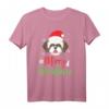 Weihnachtshund Shih Tzu Frohe Woofmas Geschenk T-Shirt – Perfektes Tierliebhaber Weihnachts- und Geburtstagsgeschenk