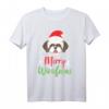 Weihnachtshund Shih Tzu Frohe Woofmas Geschenk T-Shirt – Perfektes Tierliebhaber Weihnachts- und Geburtstagsgeschenk