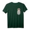 Süße Shih Tzu Chrysantheme in Brusttasche - Hundemotiv T-Shirt für Hundeliebhaber, Herrchen & Frauchen, perfekte Geschenkidee