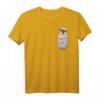 Süße Shih Tzu Chrysantheme in Brusttasche - Hundemotiv T-Shirt für Hundeliebhaber, Herrchen & Frauchen, perfekte Geschenkidee