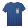Süße Shih Tzu Chrysantheme in Brusttasche - Hundemotiv T-Shirt für Hundeliebhaber, Herrchen & Frauchen, perfekte Geschenkidee