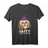 Shih Tzu Hexe Happy Howl O Ween Halloween Hund T-Shirt – Lustiges Last-Minute-Kostüm für Hundehalter und Haustierliebhaber