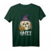 Shih Tzu Hexe Happy Howl O Ween Halloween Hund T-Shirt – Lustiges Last-Minute-Kostüm für Hundehalter und Haustierliebhaber