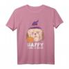 Shih Tzu Hexe Happy Howl O Ween Halloween Hund T-Shirt – Lustiges Last-Minute-Kostüm für Hundehalter und Haustierliebhaber