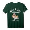 Lustiges Shih Tzu Hundeliebhaber T-Shirt für Frauen - Perfekt als Hundemama Geschenk, Pajama & Schlafanzug für Tierärztinnen, Mütter & Hundeliebhaberinnen
