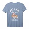Lustiges Shih Tzu Hundeliebhaber T-Shirt für Frauen - Perfekt als Hundemama Geschenk, Pajama & Schlafanzug für Tierärztinnen, Mütter & Hundeliebhaberinnen