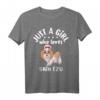Lustiges Shih Tzu Hundeliebhaber T-Shirt für Frauen - Perfekt als Hundemama Geschenk, Pajama & Schlafanzug für Tierärztinnen, Mütter & Hundeliebhaberinnen
