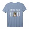 Hund Papa Ever Shirt Lustig Shih Tzu Love-R T-Shirt – Perfektes Geschenk zum Geburtstag oder Weihnachten für Hundeliebhaber und Hundeväter