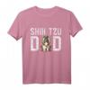 Hund Papa Ever Shirt Lustig Shih Tzu Love-R T-Shirt – Perfektes Geschenk zum Geburtstag oder Weihnachten für Hundeliebhaber und Hundeväter