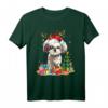Christmas Shih Tzu Xmas Lights Reindeer Santa Shih Tzu Dog T-Shirt - Lustiges Weihnachtsoutfit für Hundeliebhaber, Familien & Rescue Dogs