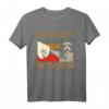 Best Shih Tzu Dad Ever Retro Vintage T-Shirt - Lustiges Hundevater T-Shirt im Retro Stil