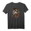 Damen Siamesische Katze mit Reggae-Dreadlocks T-Shirt - Lustiges Tiermotiv für Katzenliebhaber mit V-Ausschnitt