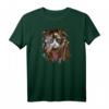 Damen Siamesische Katze mit Reggae-Dreadlocks T-Shirt - Lustiges Tiermotiv für Katzenliebhaber mit V-Ausschnitt