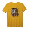 Damen Siamesische Katze mit Reggae-Dreadlocks T-Shirt - Lustiges Tiermotiv für Katzenliebhaber mit V-Ausschnitt