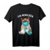 Siamkatze lustiger Katze Iiih Menschen trägt Gesichtsmaske T-Shirt – Humorvolles Design für Maskenträger & Katzenliebhaber