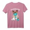 Siamkatze lustiger Katze Iiih Menschen trägt Gesichtsmaske T-Shirt – Humorvolles Design für Maskenträger & Katzenliebhaber