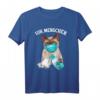 Siamkatze lustiger Katze Iiih Menschen trägt Gesichtsmaske T-Shirt – Humorvolles Design für Maskenträger & Katzenliebhaber