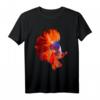 Siamesischer Kampffisch T-Shirt – Klassisch geschnitten mit doppeltem Saum, perfekt für Aquarienliebhaber