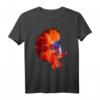 Siamesischer Kampffisch T-Shirt – Klassisch geschnitten mit doppeltem Saum, perfekt für Aquarienliebhaber