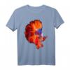 Siamesischer Kampffisch T-Shirt – Klassisch geschnitten mit doppeltem Saum, perfekt für Aquarienliebhaber