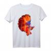 Siamesischer Kampffisch T-Shirt – Klassisch geschnitten mit doppeltem Saum, perfekt für Aquarienliebhaber
