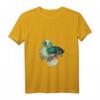 HapFrog - Cooles Kampffisch Aquarium Logo T-Shirt für Aquarienfans und Fischliebhaber