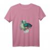 HapFrog - Cooles Kampffisch Aquarium Logo T-Shirt für Aquarienfans und Fischliebhaber