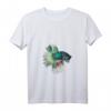 HapFrog - Cooles Kampffisch Aquarium Logo T-Shirt für Aquarienfans und Fischliebhaber