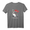 Siamesische Katze Valentins T-Shirt - Liebesgeschenk für Katzenliebhaber und Siam-Fans aller Altersgruppen