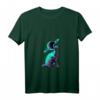 Damen Galaxy Saturn Planet Siamese Cat T-Shirt mit V-Ausschnitt – Perfektes Geschenk für Katzen- und Space-Liebhaber zu Geburtstagen, Weihnachten & mehr