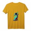Damen Galaxy Saturn Planet Siamese Cat T-Shirt mit V-Ausschnitt – Perfektes Geschenk für Katzen- und Space-Liebhaber zu Geburtstagen, Weihnachten & mehr