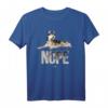 Nope Husky T-Shirt - Klassisch geschnitten mit Hundemotiv für Hundeliebhaber und Husky Fans